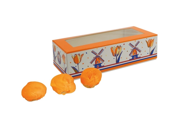 Oranje soesje&nbsp;8 stuks