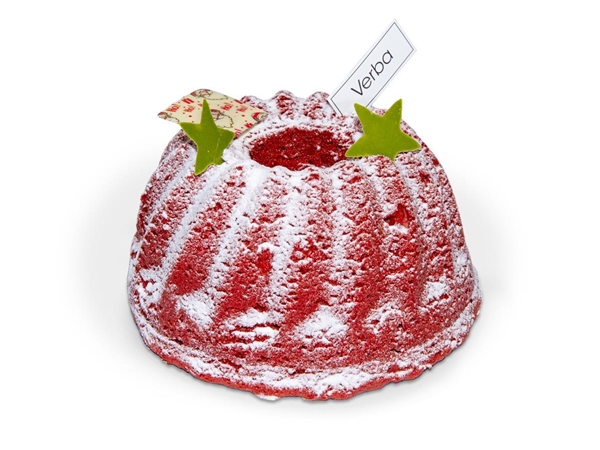 Red velvet tulband kl naturel